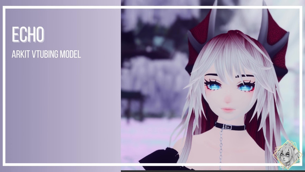 [VRM] Echo VTuber Model - By Jana_Inh ♡