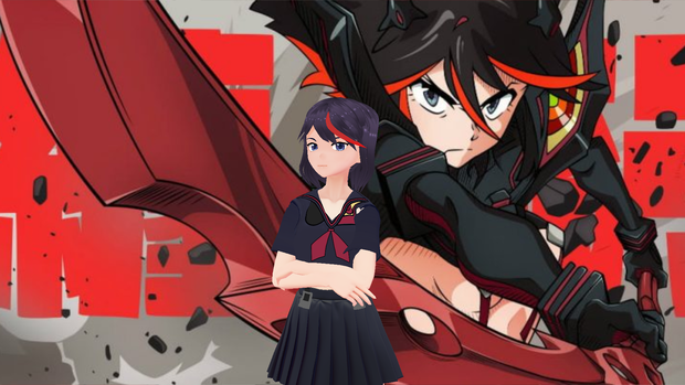 kill la kill Matoy Ryuko vrm 3d avatar