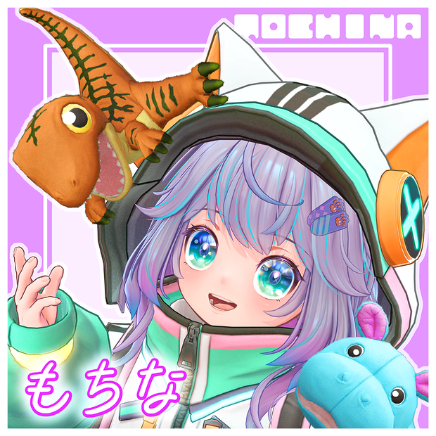 オリジナル3Dモデル『もちな MOCHINA』