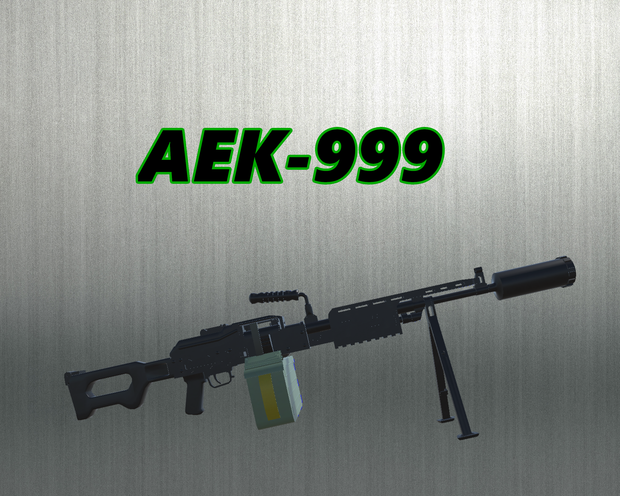 【VRChat向け】【3Dモデル】AEK-999