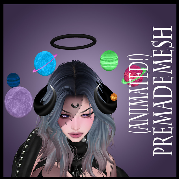 Animated Bouncing Planets Accessory