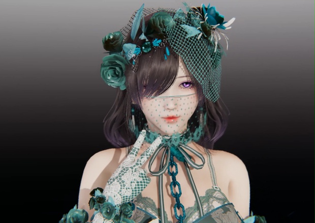 Secluded Flower キャラクターカード (HoneySelect2/HS2/AI Cards) - hs2fox - BOOTH