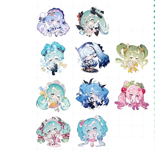 初音ミク 雪ミク hatsune miku ボーカロイド vocaloid アクリル