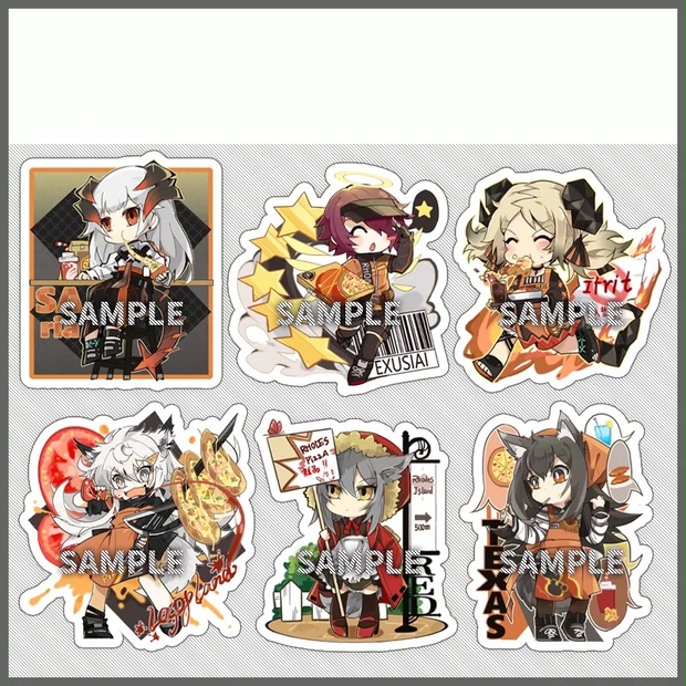 Arknights アークナイツ 明日方舟 エクシア サリア イフリータ ラップランド レッド テキサス アクリルスタンド アクリルキーホルダー -  unione - BOOTH