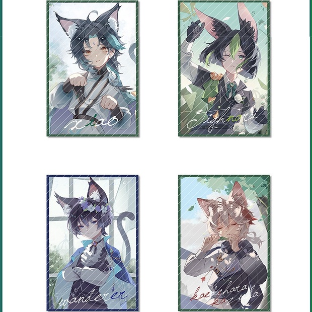 Amazon.co.jp: 原神 GENSHIN 魈 ショウ 会場限定色紙 公式正規品