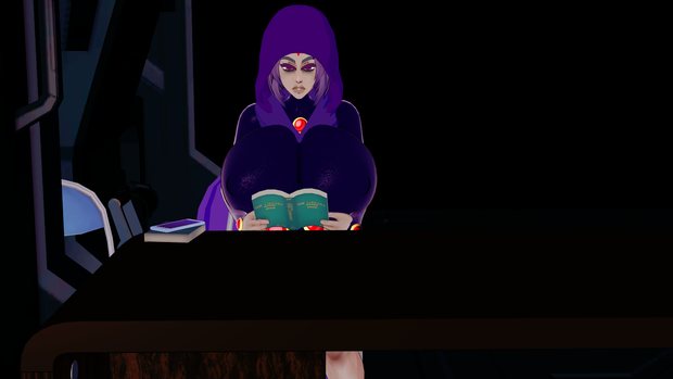 3d model, Raven