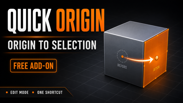 Quick Origin to Selection v1.0.2 for Blender