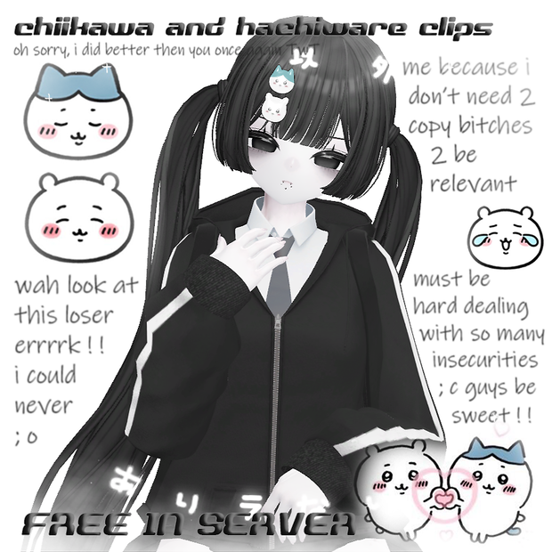 ꔫ ꒰ chiikawa clips ꒱ ꔫ