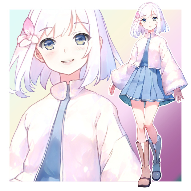 春先の子(表情7種)