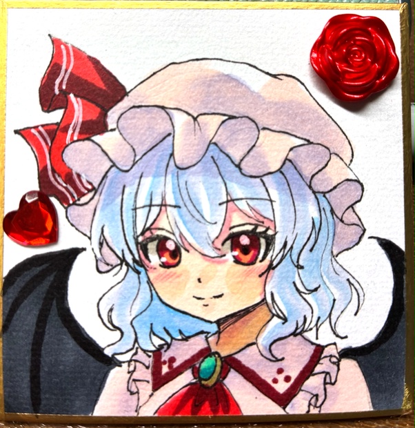 東方Project レミリア・スカーレット 豆色紙 - ATROUT - BOOTH