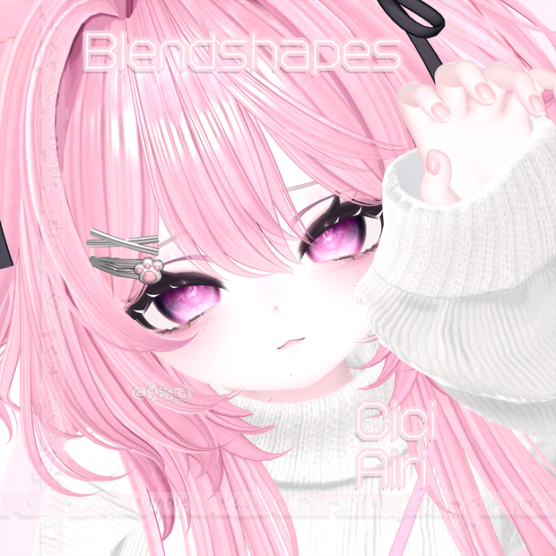 【愛莉-Airi】💟Cici💟Face BlendShape Animation