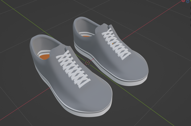 【unitypackage、fbx】靴