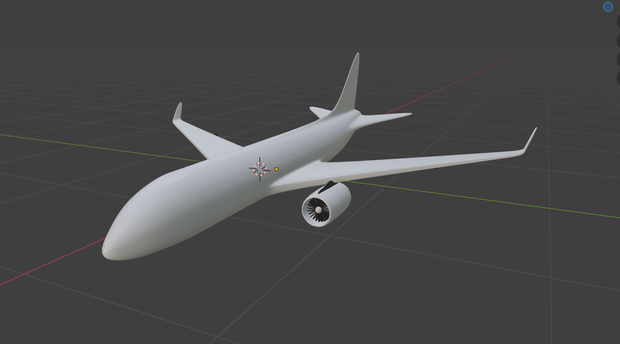 【unitypackage、fbx】飛行機