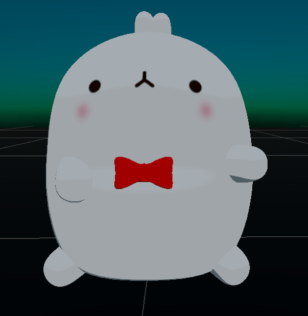 Molang With BowTie