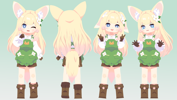 Zerumi – Original VRChat Avatar｜ゼルミ – オリジナル VRChatアバター