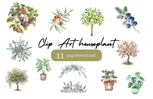 houseplant Clip Art