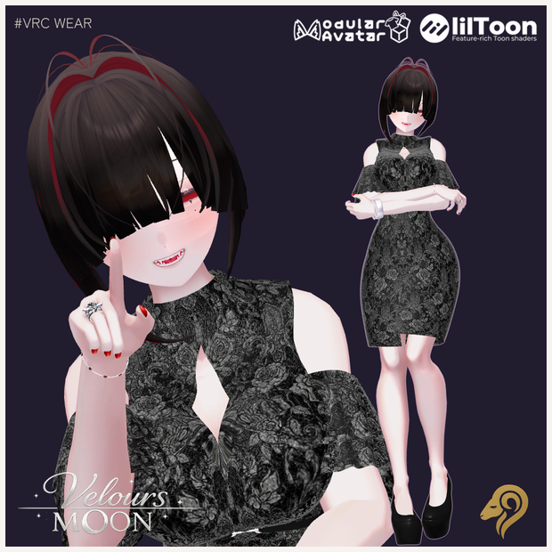 【11アバター対応】Velours Moon #hiiiilash