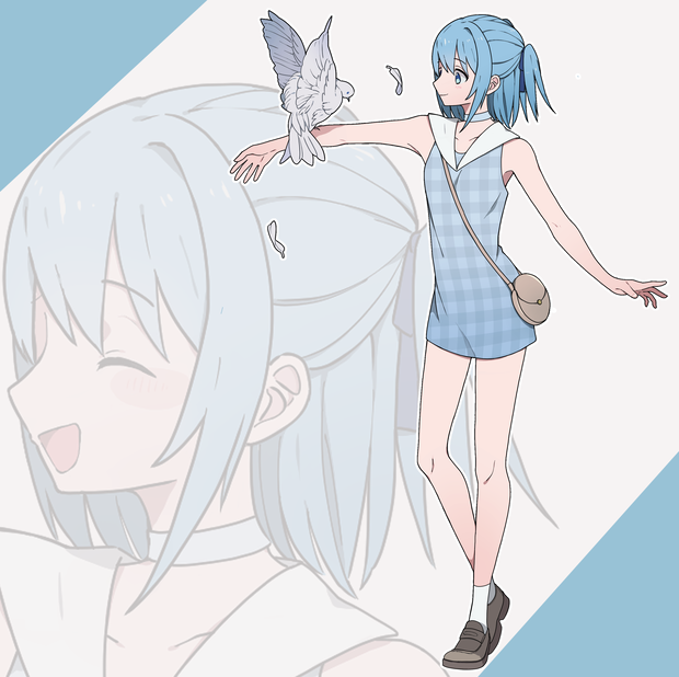 鳥と少女