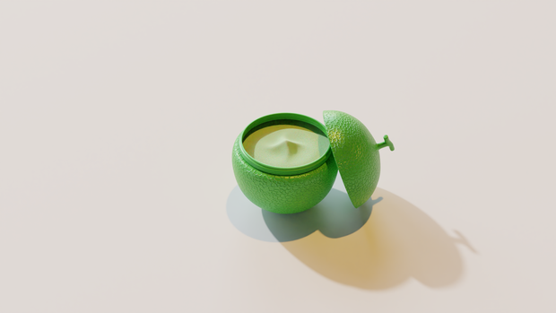 メロンアイス3Dモデル
