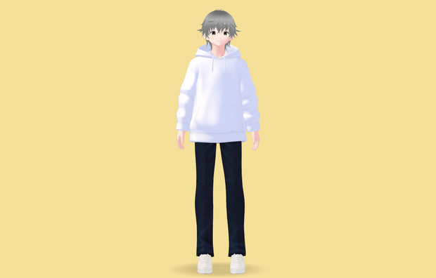 【VRM 3Dアバターモデル男性】M18_2