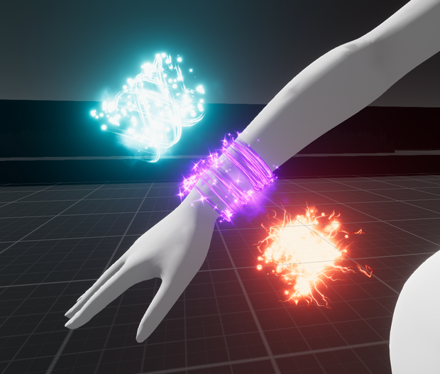 【Unity/VRChat】Particle Bracelets by Raivo
