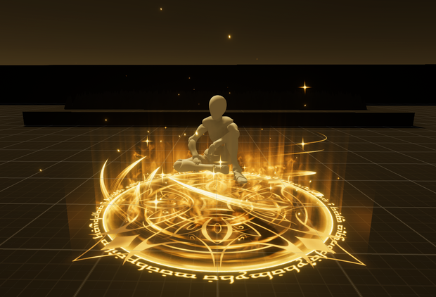【Unity/VRChat】Divine AFK Particles by Raivo