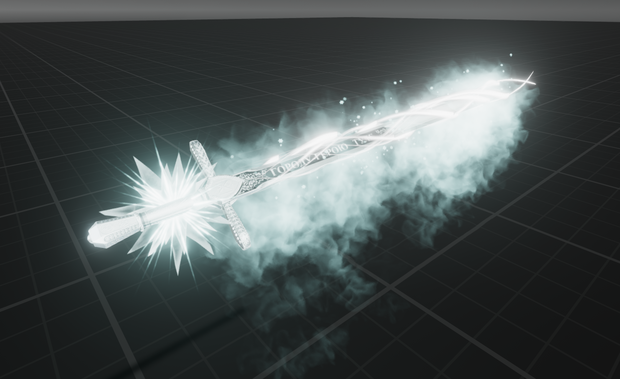 【Unity/VRChat】Updated! Ice Sword by Raivo