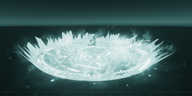 【Unity/VRChat】Updated! Ice Shockwave Attack by Raivo