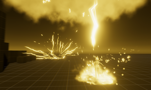 【Unity/VRChat】Thunder Storm Spell by Raivo