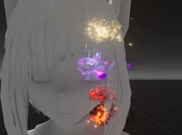 【Unity/VRChat】Particle Eyes v1 by Raivo