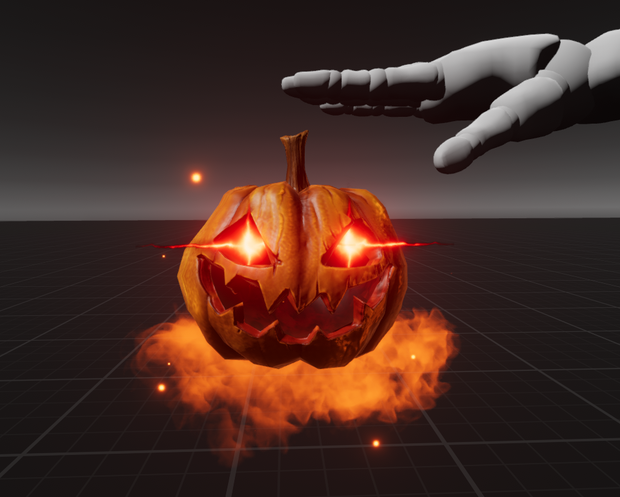 【Unity/VRChat】Pumpkin Springjoint by Raivo
