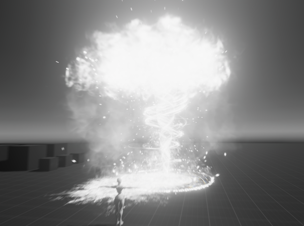 【Unity/VRChat】SnowStorm Tornado by Raivo