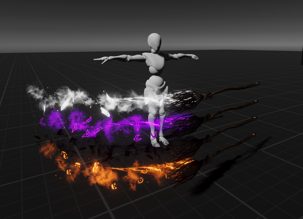【Unity/VRChat】Spooky Brooms by Raivo