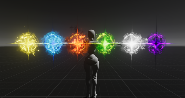 【Unity/VRChat】Elemental BackTrack Particles by Raivo