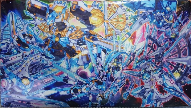 ドライトロン集合絵プレイマット - ウロコ至上主義のbooth - BOOTH
