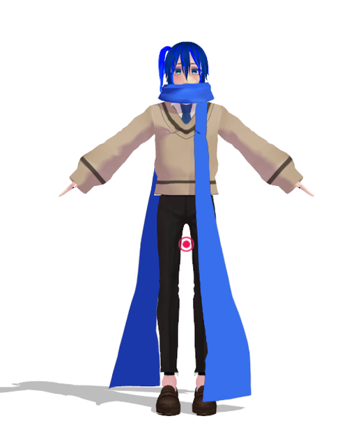 【MMDモデル配布】透唄氷雨【通常・和服・マリン】