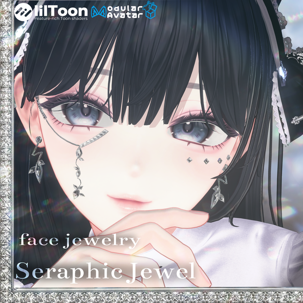 【SALE!!】フェイスアクセサリー[ Seraphic Jewel ] Facejewelry 
