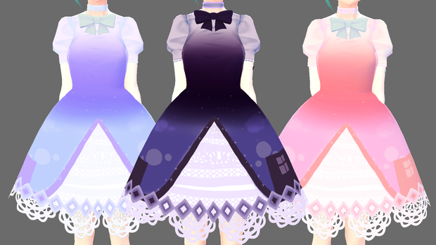 ロリ　ワンピース　3色