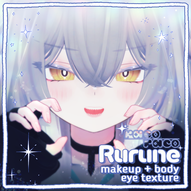 【ルルネ(Rurune)専用】 Natural makeup & Body 【12color】 + Eye texture 【20color】