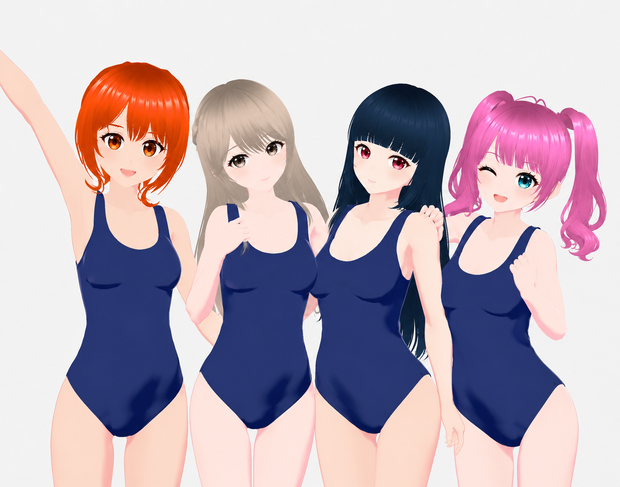 水着（スクール水着）| School Swimsuit