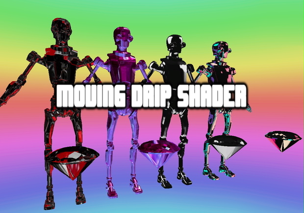 Moving Drip - VRChat Shader