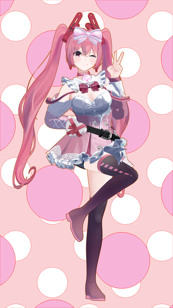 VRChatレタッチ時にPOPに見える背景画像(PNG)