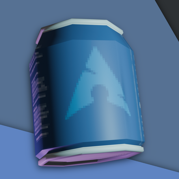 Low-Poly Arch Energy Drink