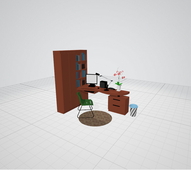 3d  デスク