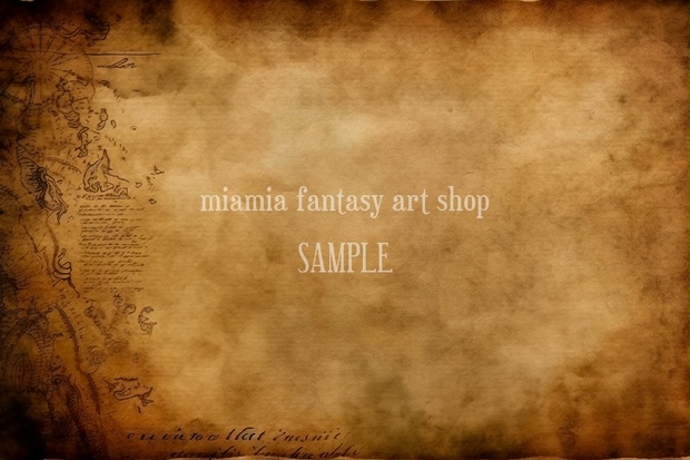 羊皮紙・古文書の紙・古地図のベース-ファンタジー素材 - miamia-fantasy-art shop【商用で使えるファンタジー背景】フリー ...