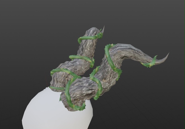 Woodland Dragon Horns