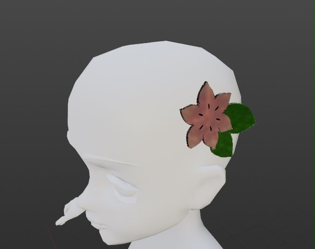 Gracidea Flowers Hair clips