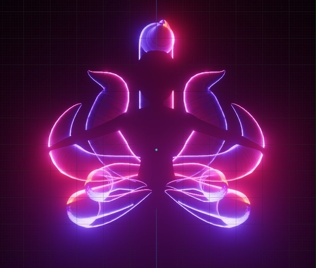 Rave Kitsune Tails