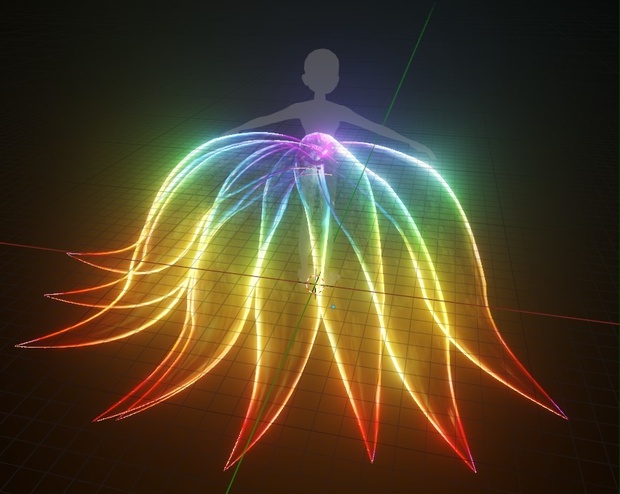 Rainbow Dash Kyuubi Tails