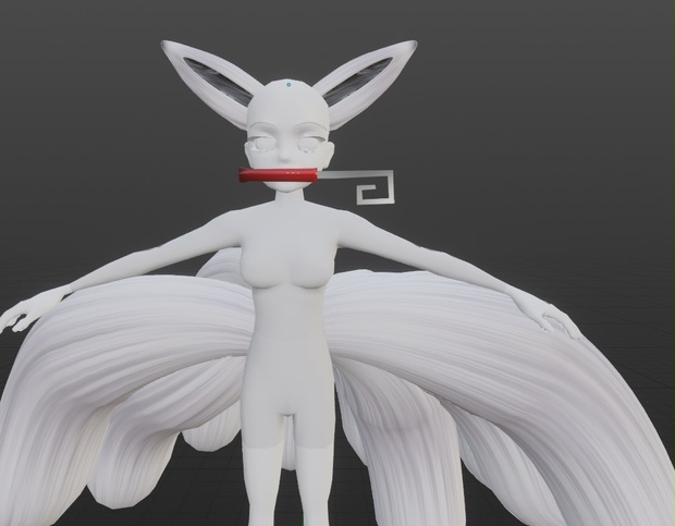 Shrine Kitsune Set